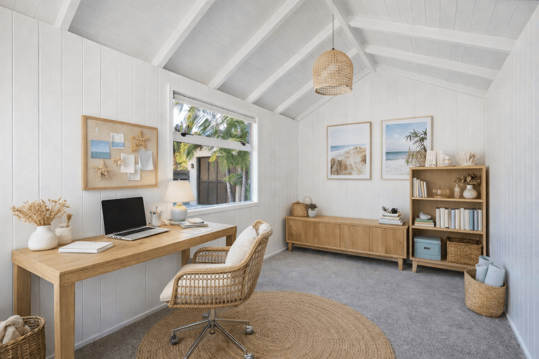 Beachy home office Mopod