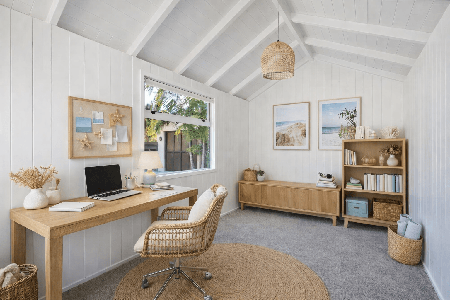 Beachy home office Mopod